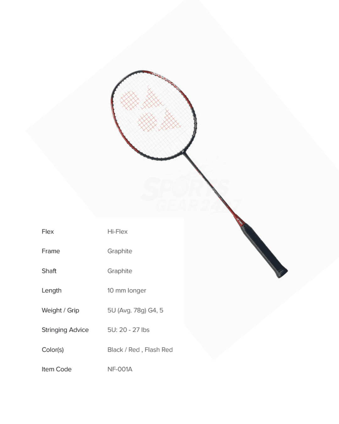 YONEX Nanoflare 001 Ability Badminton Racquet