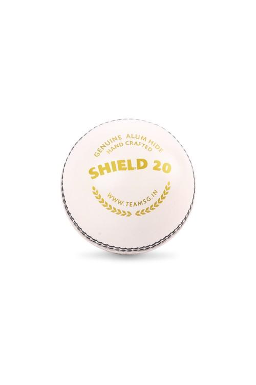 SG Cricket Ball Shield 20 White
