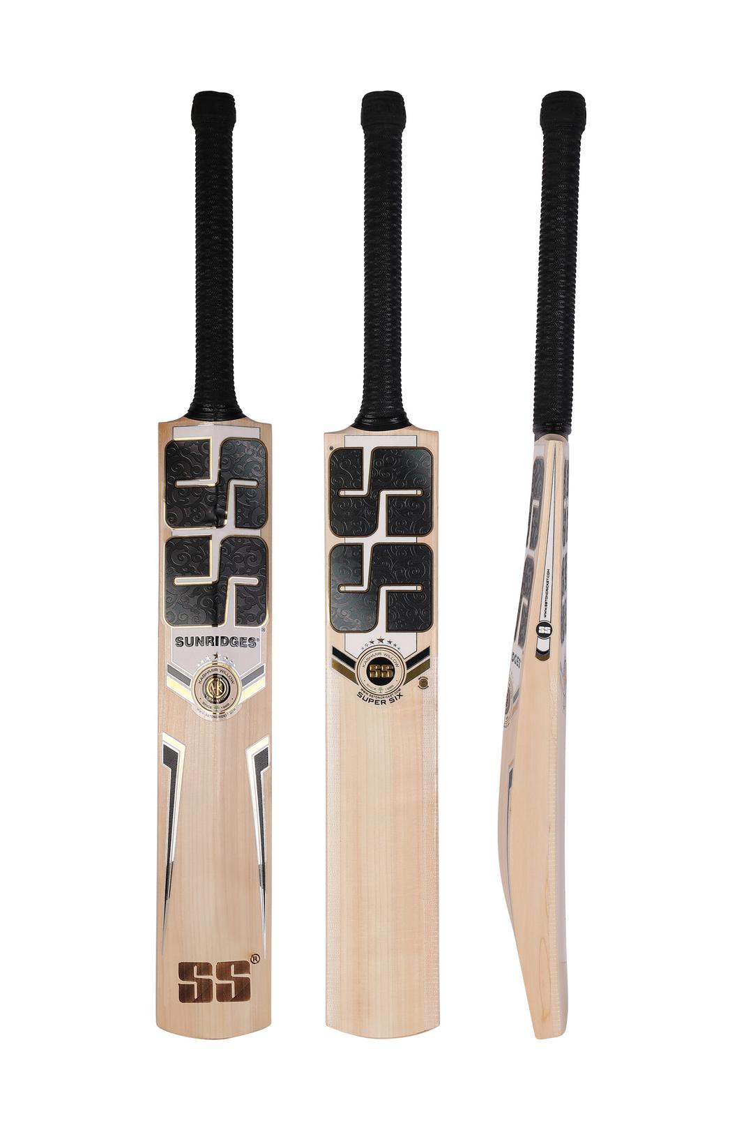 SS Kashmir Willow Cricket Bat Super Six SH