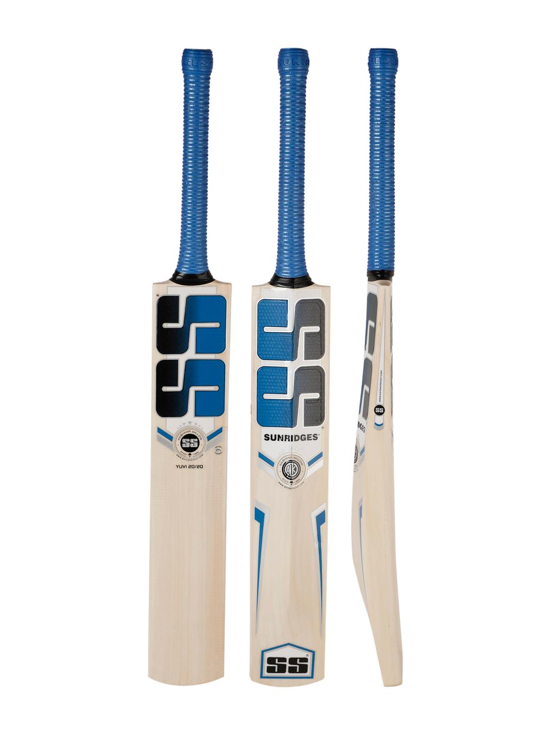 SS Kashmir Willow Cricket Bat Yuvi 20 20 SH