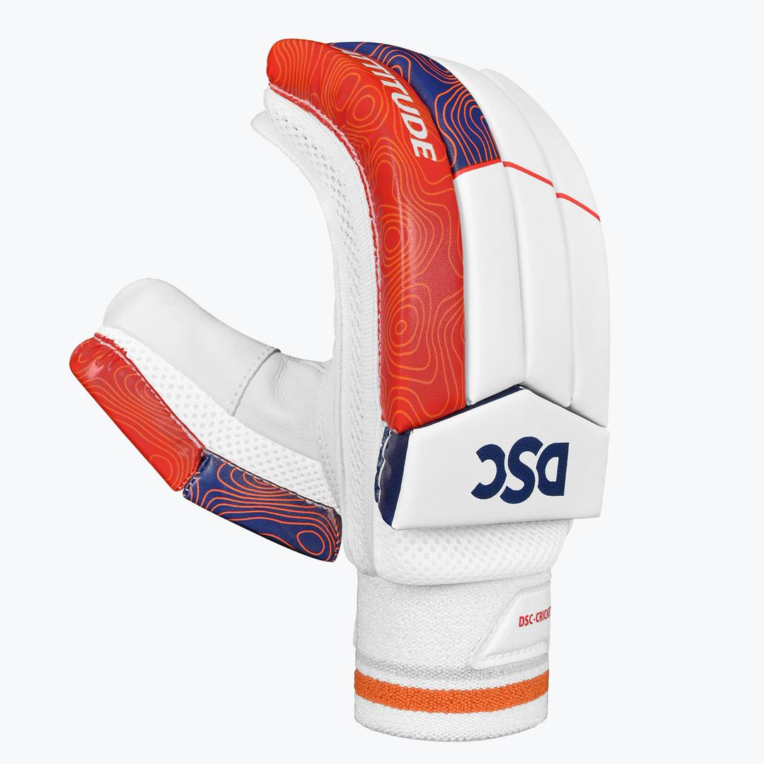 DSC Batting Gloves Attitude Red