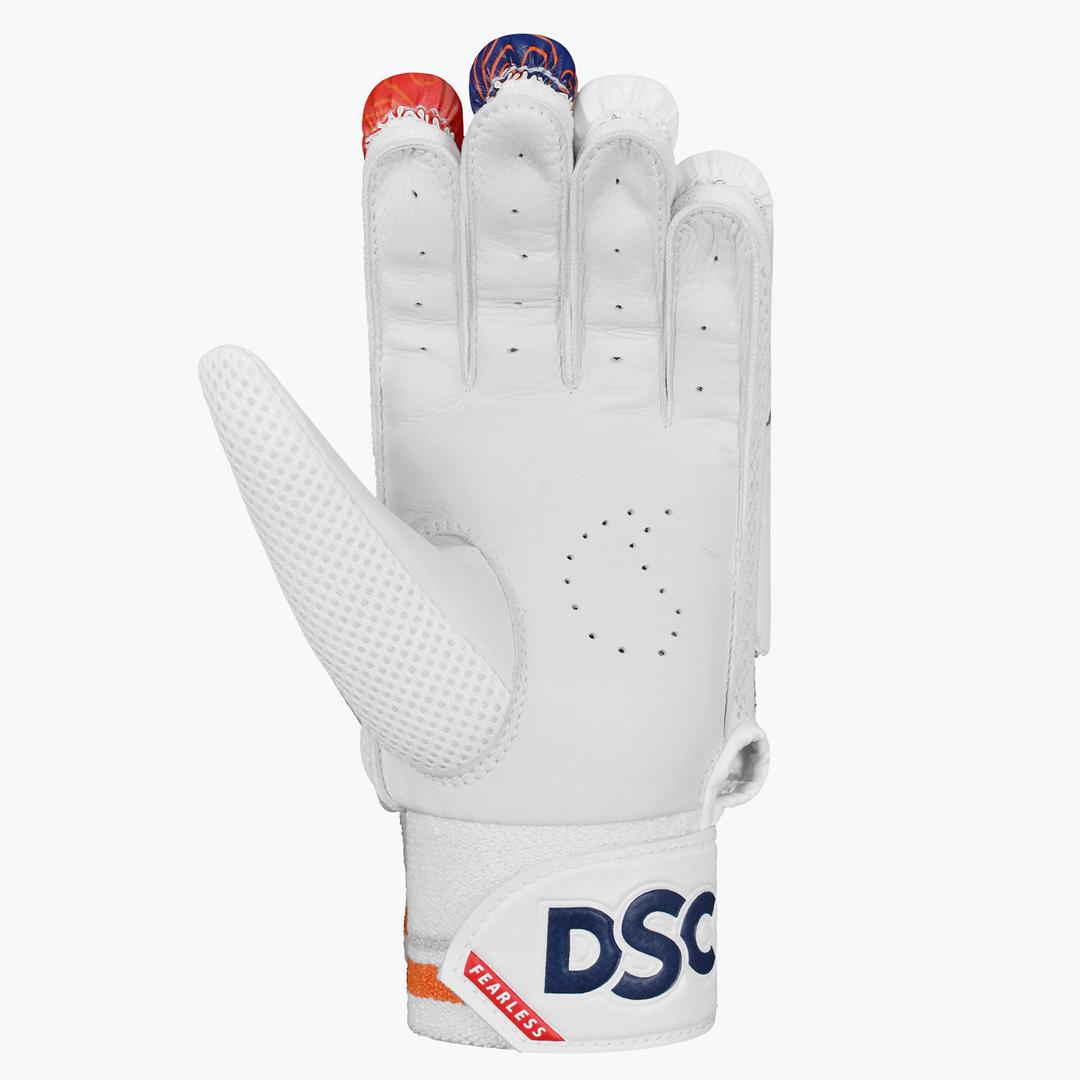DSC Batting Gloves Attitude Red