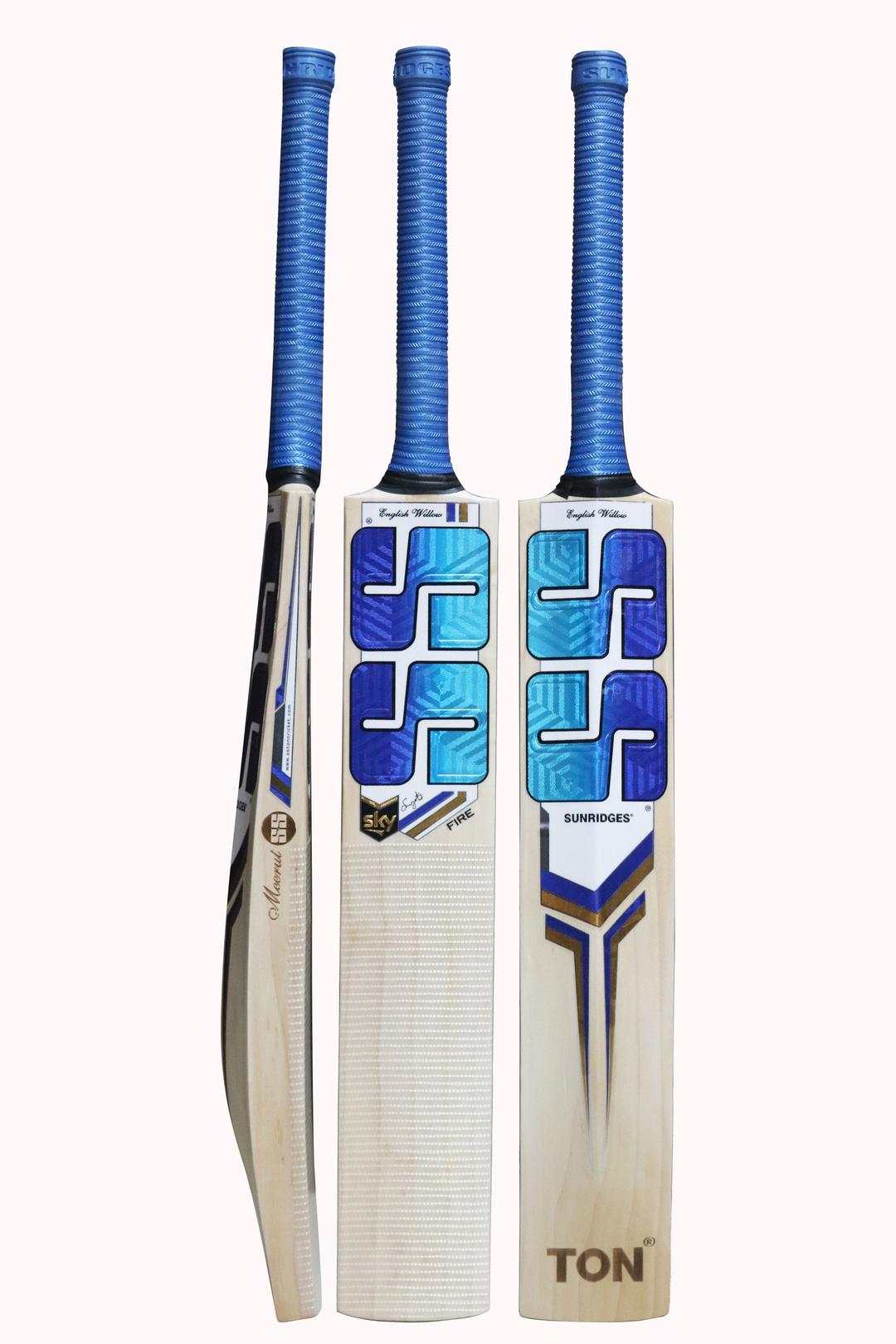 SS English Willow Cricket Bat Sky Fire SH