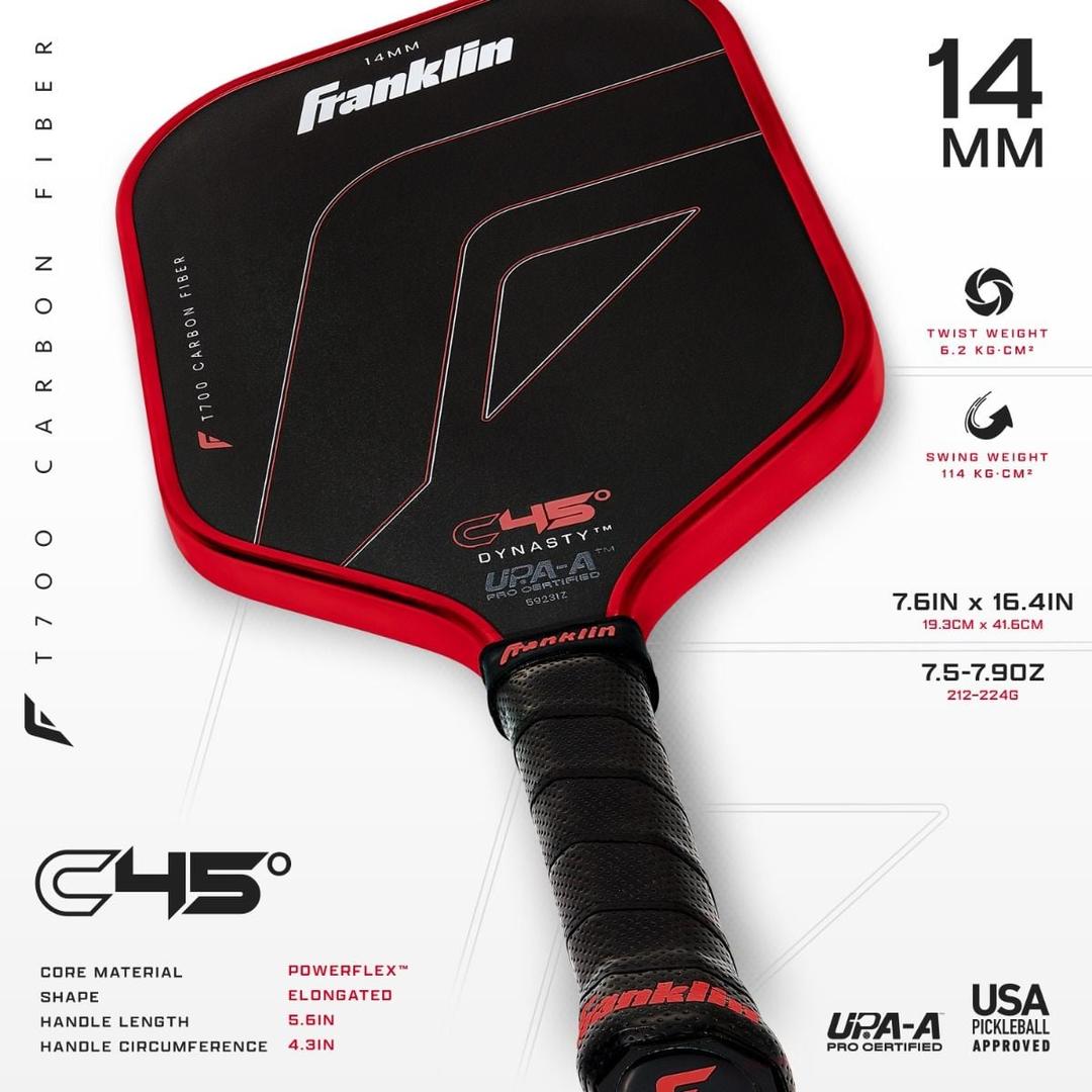 Franklin C45 Carbon Fiber Paddle Series