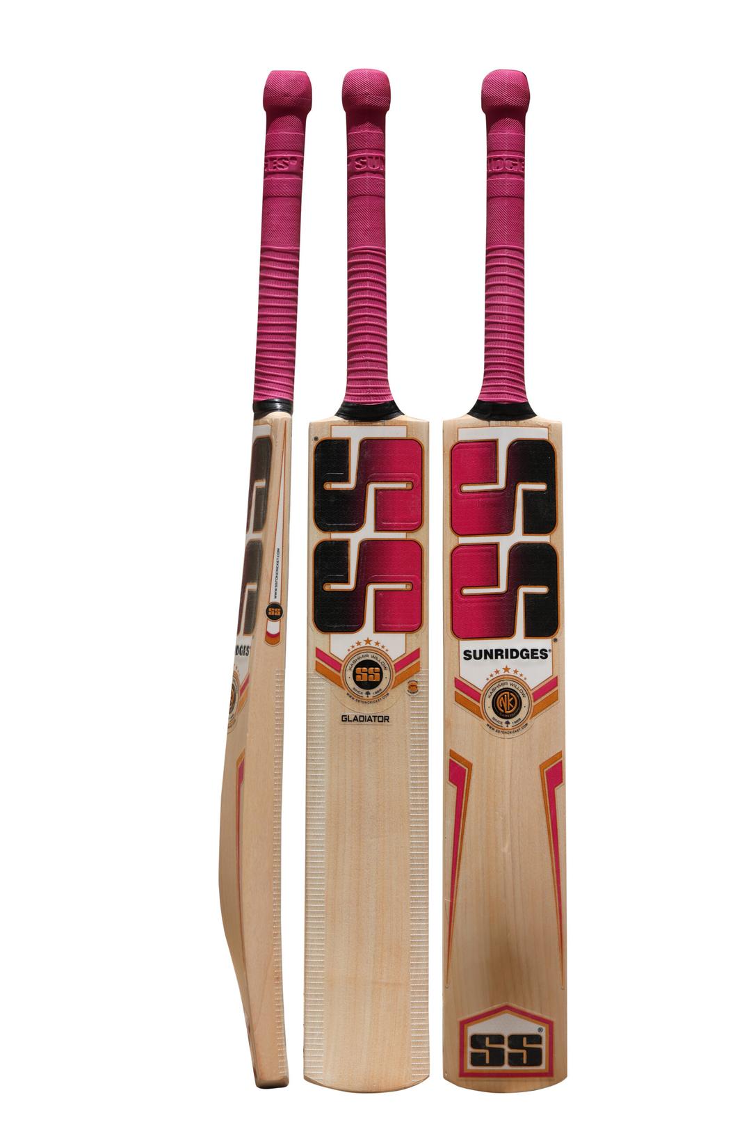 SS Kashmir Willow Cricket Bat Gladiator SH