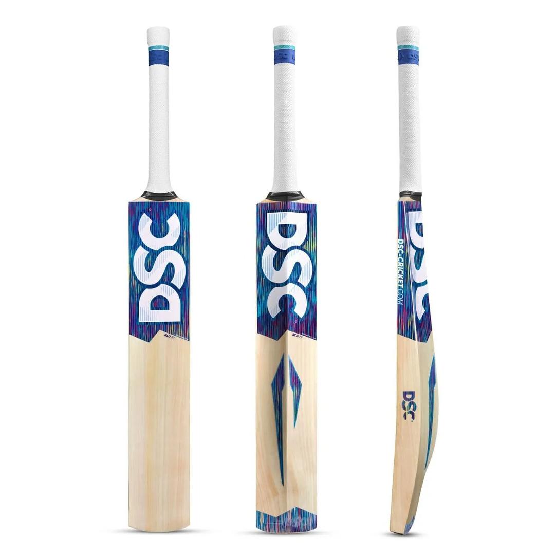 DSC Kashmir Willow Cricket Bat Blu 77