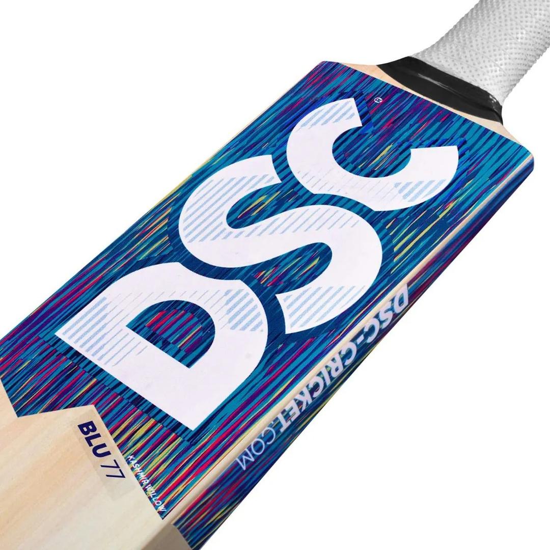 DSC Kashmir Willow Cricket Bat Blu 77