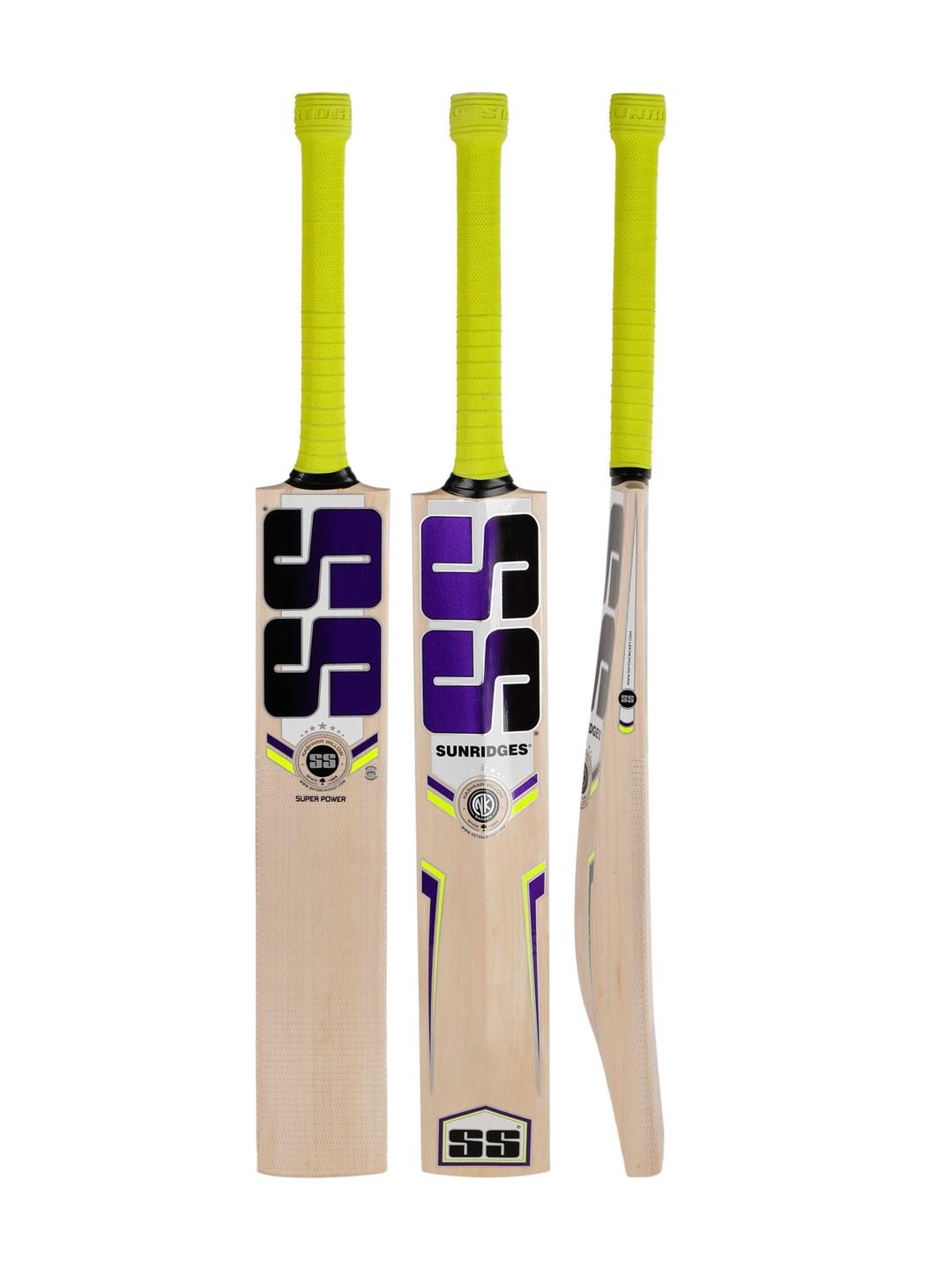 SS Super Power Kashmir Willow Cricket Bat – SH