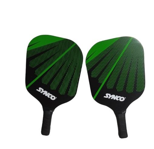 Pickle Bat Set Wooden : 8MM (2 bats, 1 ball in mesh bag)