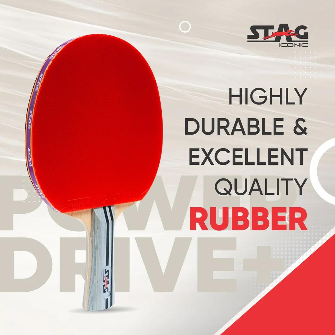 Stag Iconic PowerDrive Table Tennis Racquet