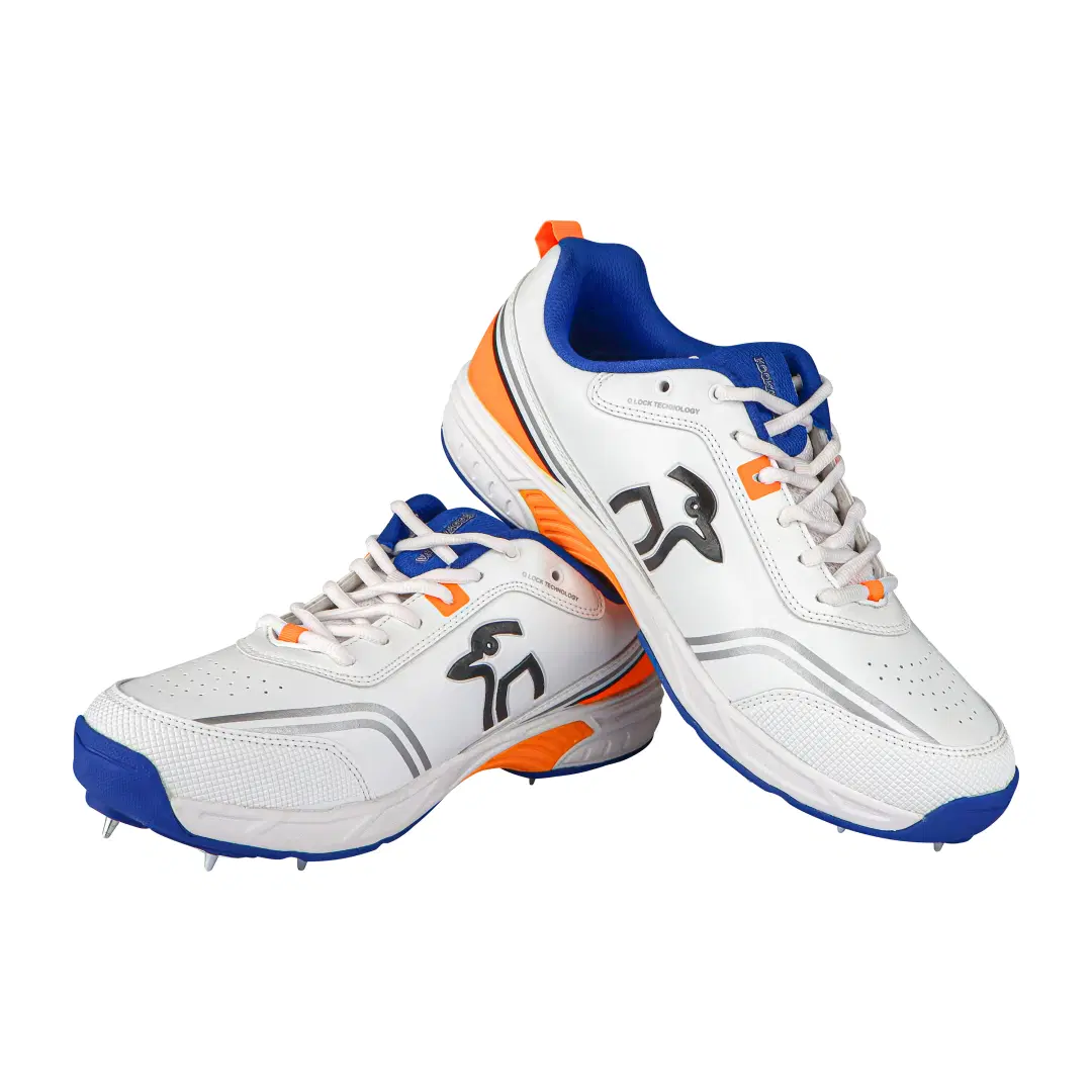 Kookaburra Pro 3.1 Blu/Wht Spike Cricket Shoes