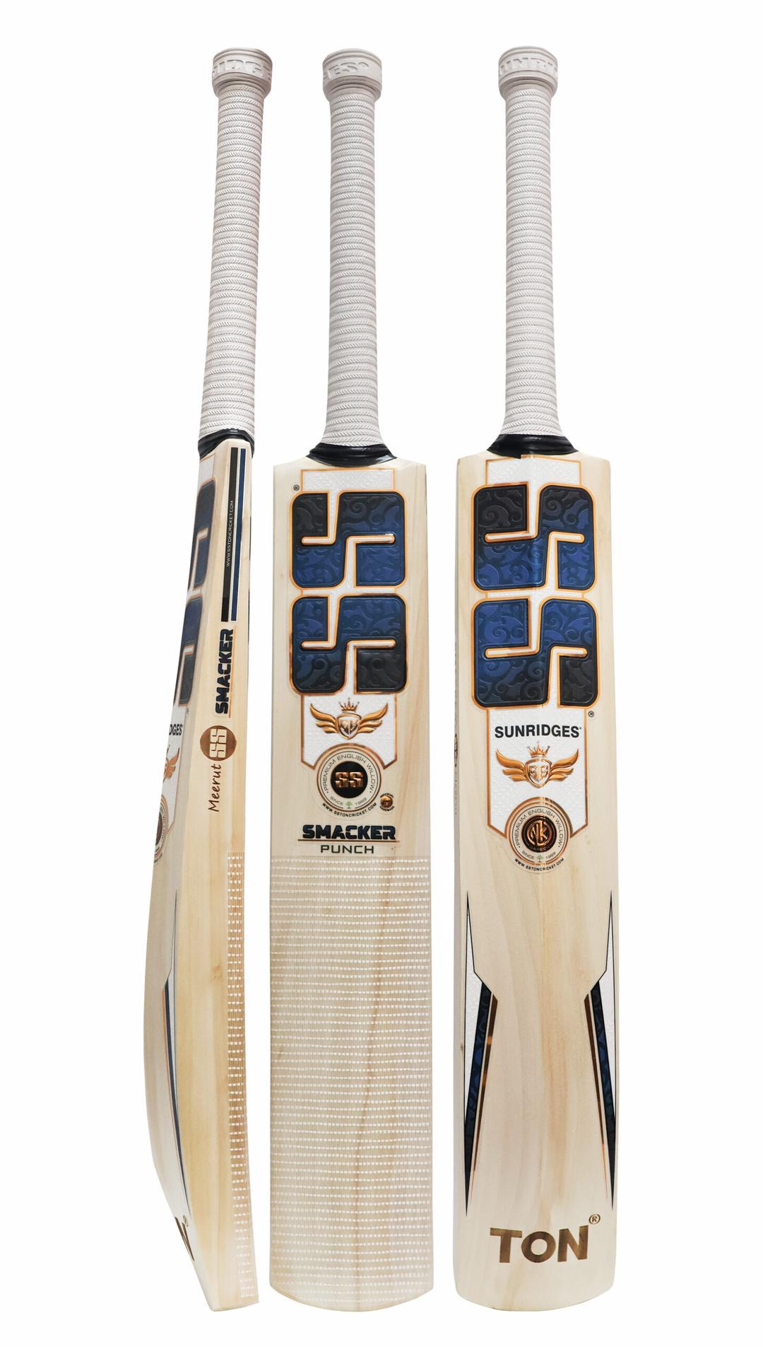 SS English Willow Cricket Bat  GG Smacker Punch SH