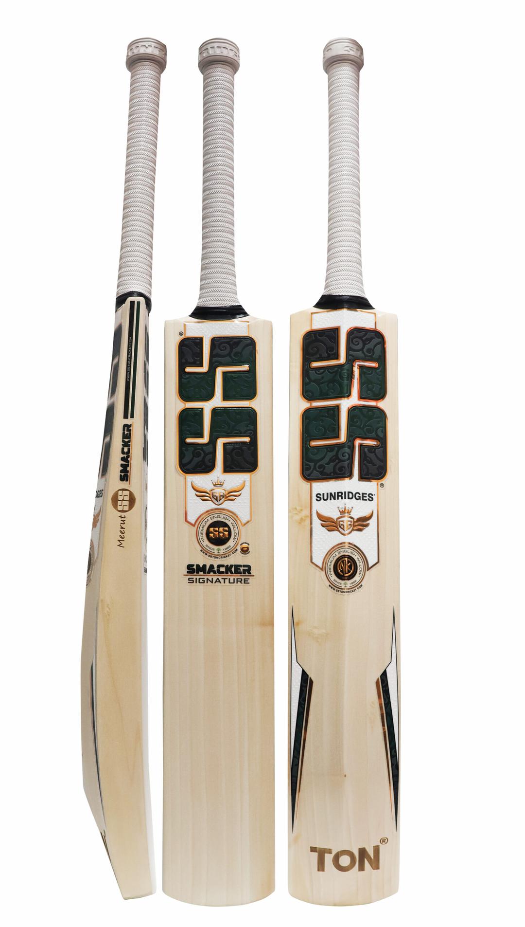 SS English Willow Cricket Bat GG Smacker Signature SH
