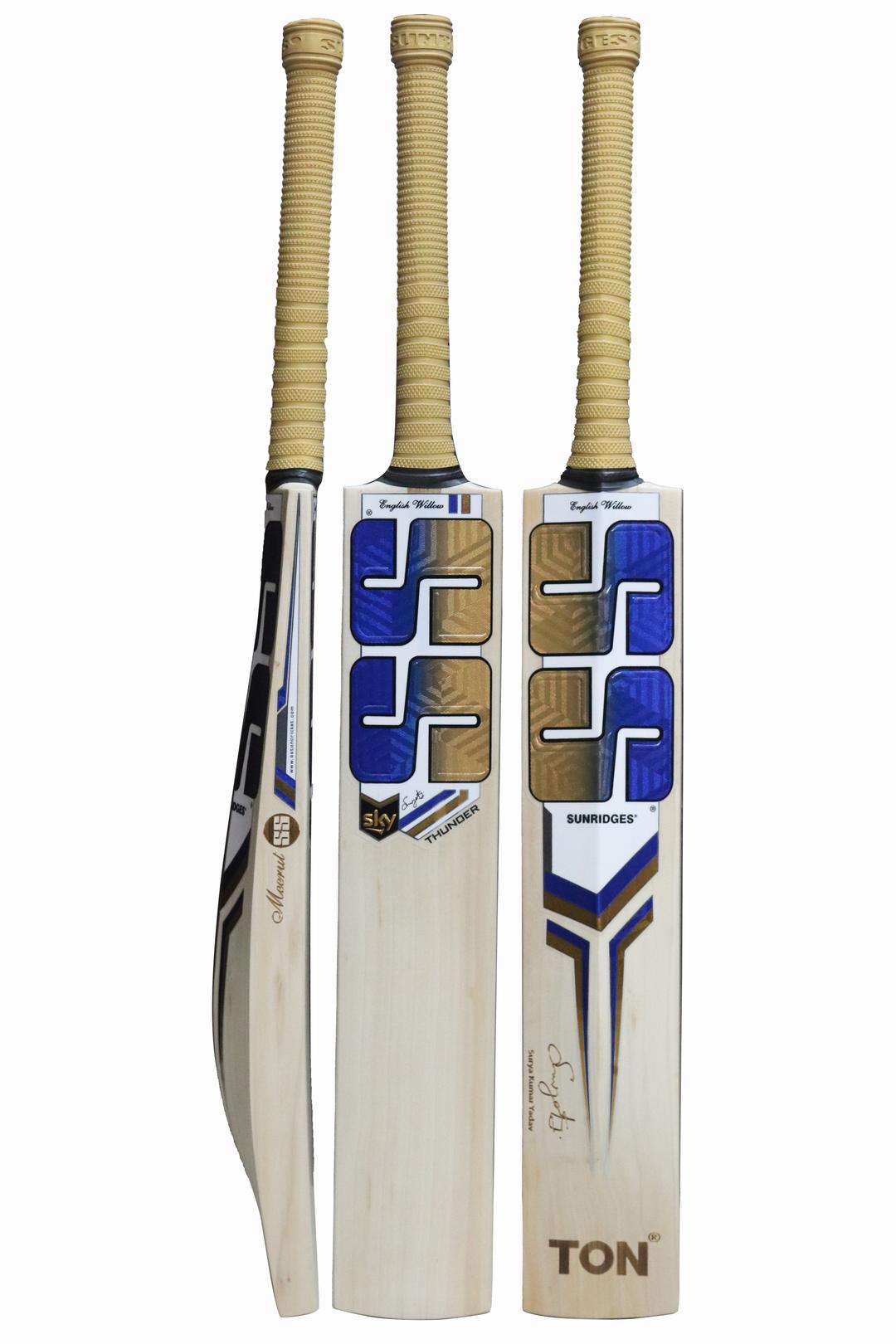 SS English Willow Cricket Bat Sky Thunder SH