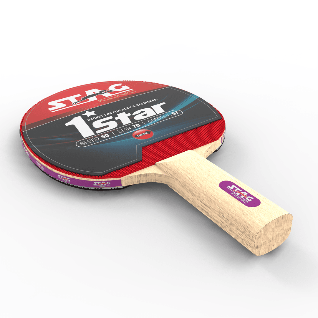 Stag Iconic 1 Star Table Tennis Racquet