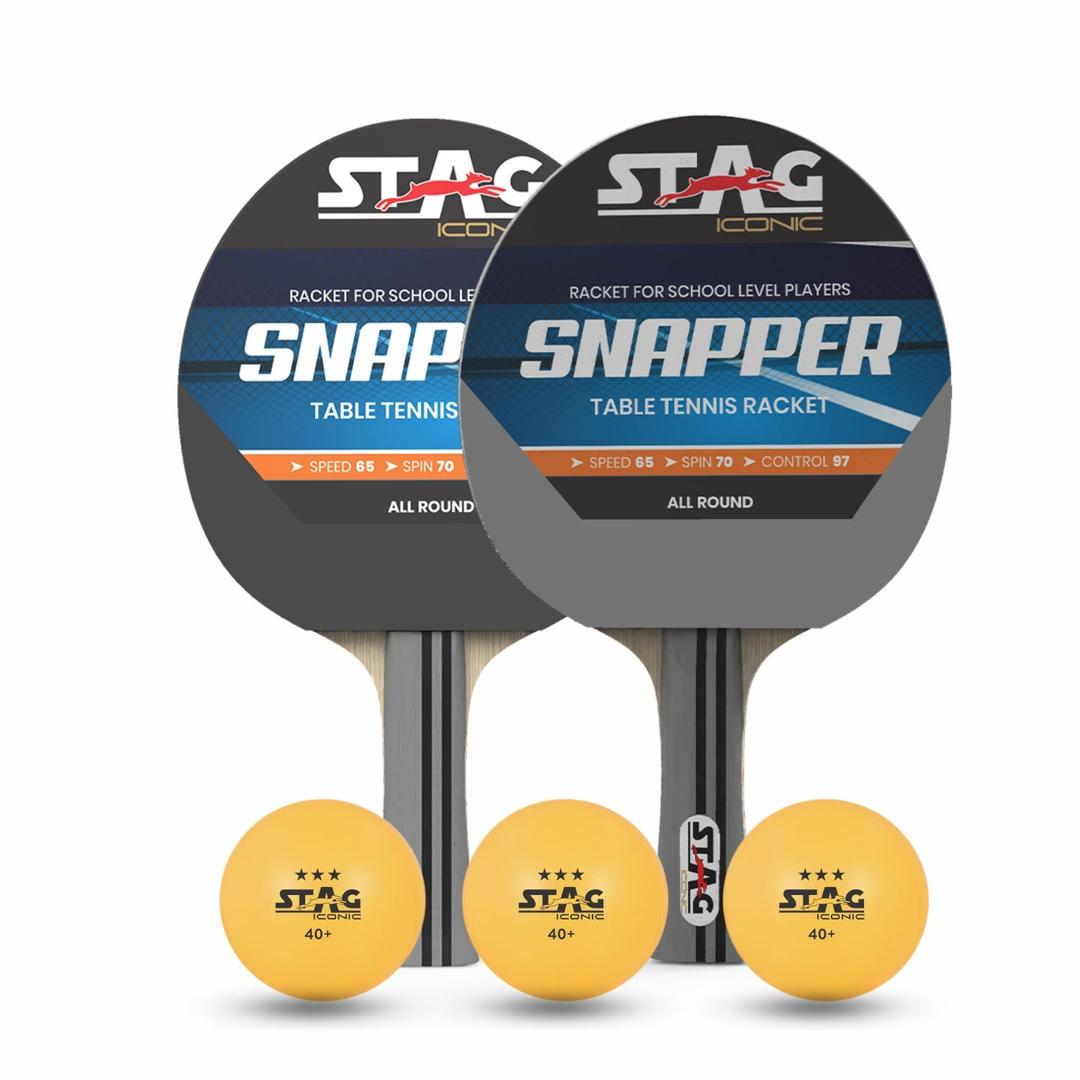 STAG Iconic Snapper Series Table Tennis Playset,