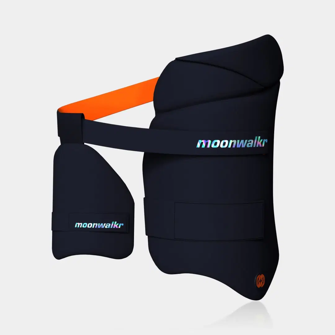 Moonwalkr  Thigh Guard 2.0 – Dual Protection Cricket Thigh Pad with 3D Molding & Ballistic-Grade Shielding