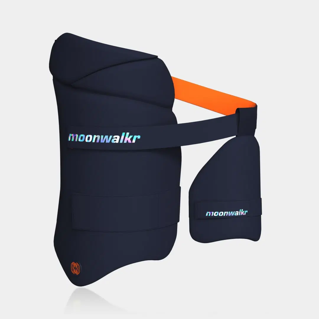 Moonwalkr  Thigh Guard 2.0 – Dual Protection Cricket Thigh Pad with 3D Molding & Ballistic-Grade Shielding