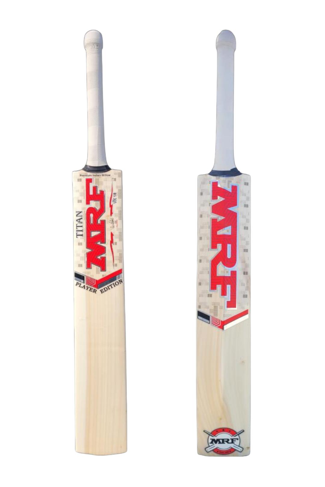 MRF Kashmir Willow Cricket Bat Titan - Player Edition SH