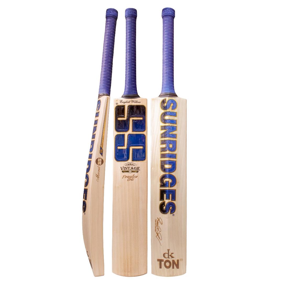SS English Willow Cricket Bat Vintage Finisher One SH
