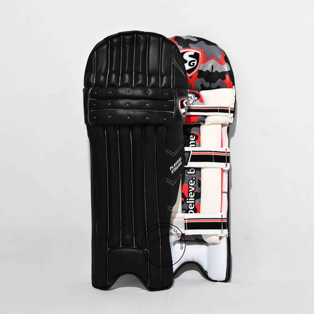 SG PLAYERS XTREME Black Batting Legguards