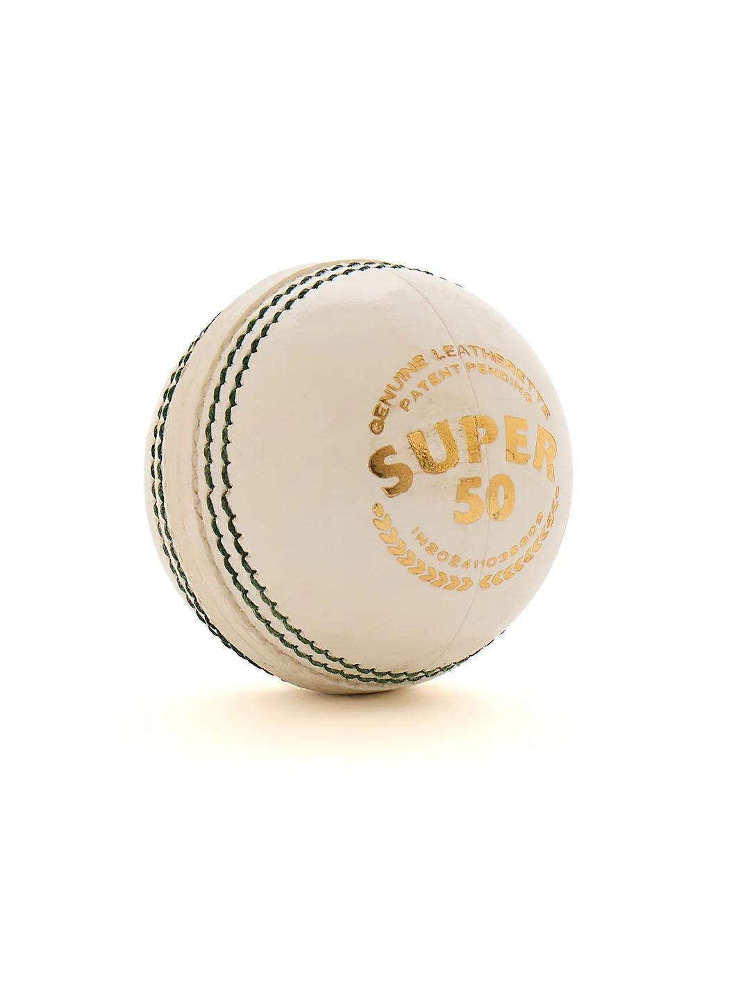 SG Cricket Ball Super 50 White